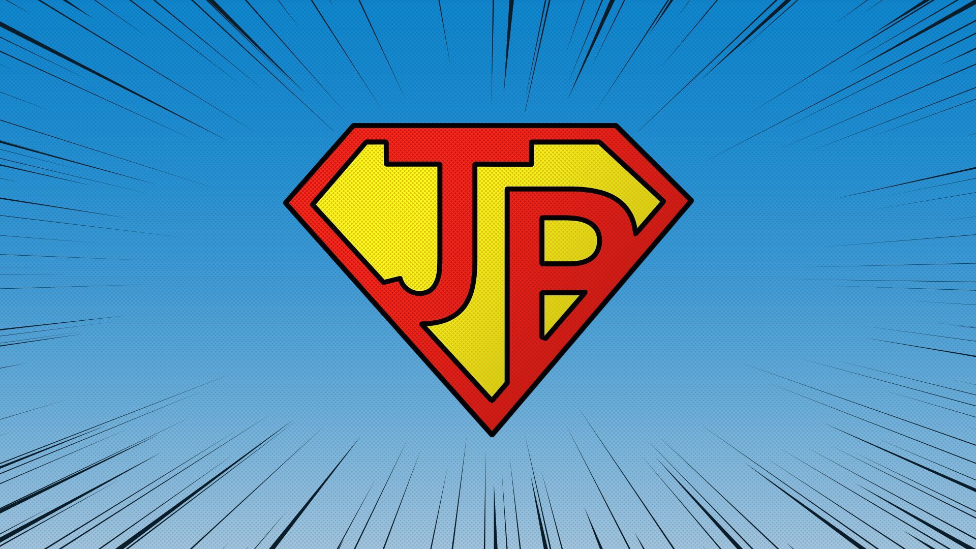 Jerome Powell Superman logo