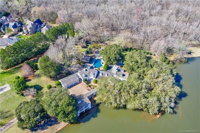 8707 Lake Challis Lane arial