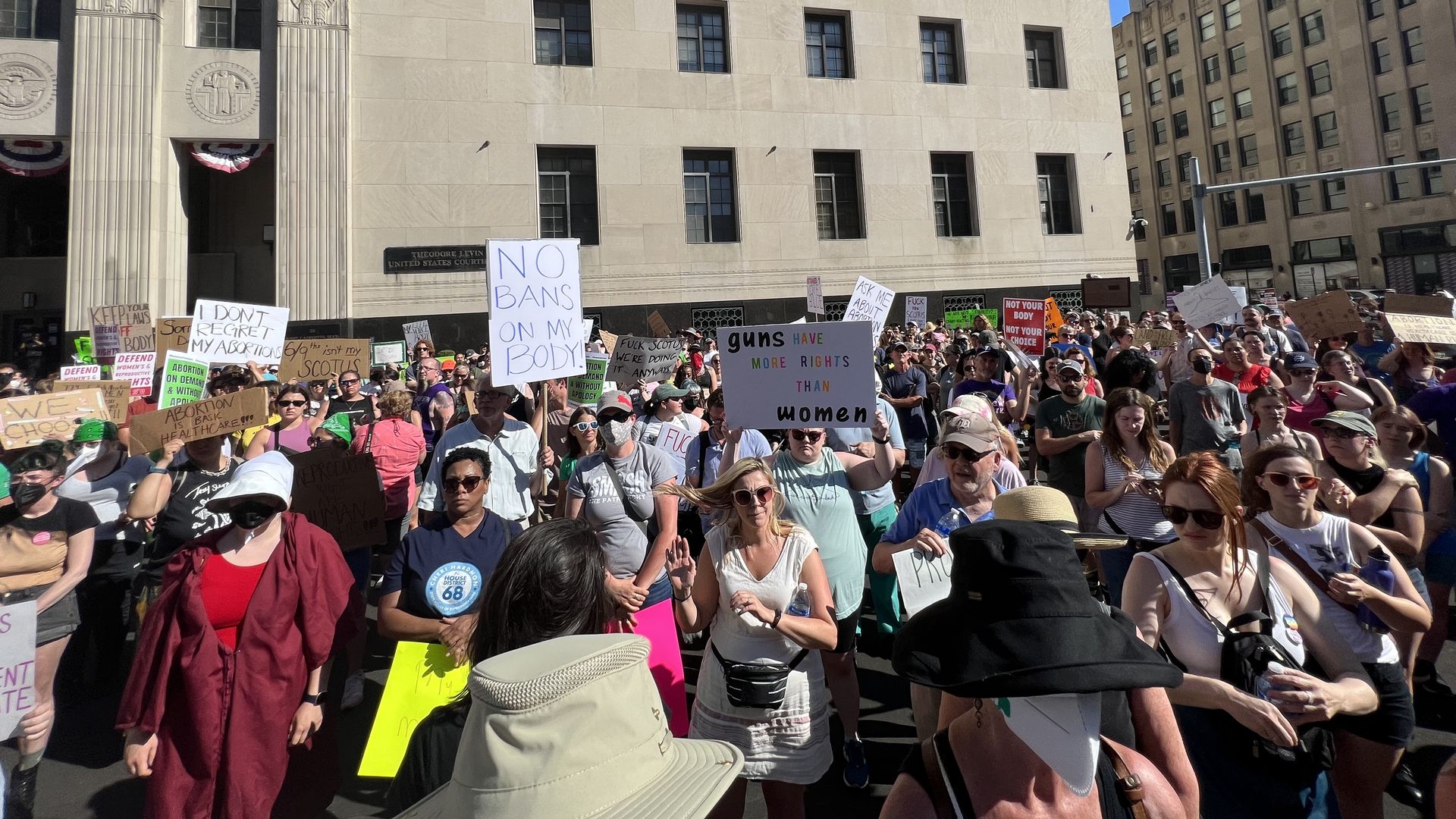 Abortion rally in Detroit