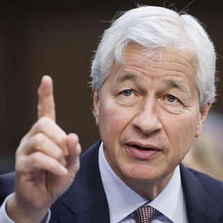 The consumer is "fine" but inflation is "not going down," Dimon says