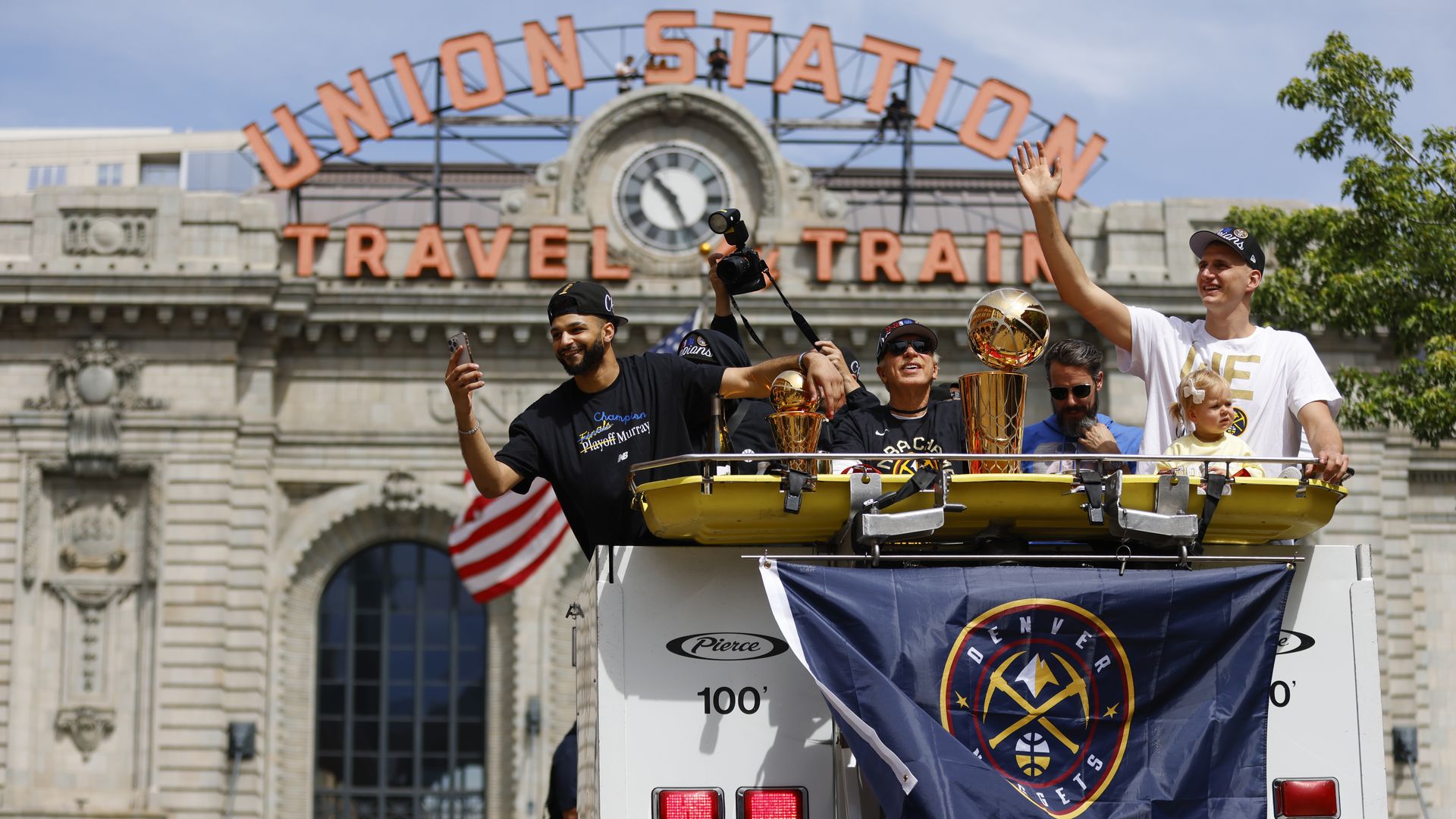 Denver Nuggets' NBA championship parade draws thousands - Axios Denver