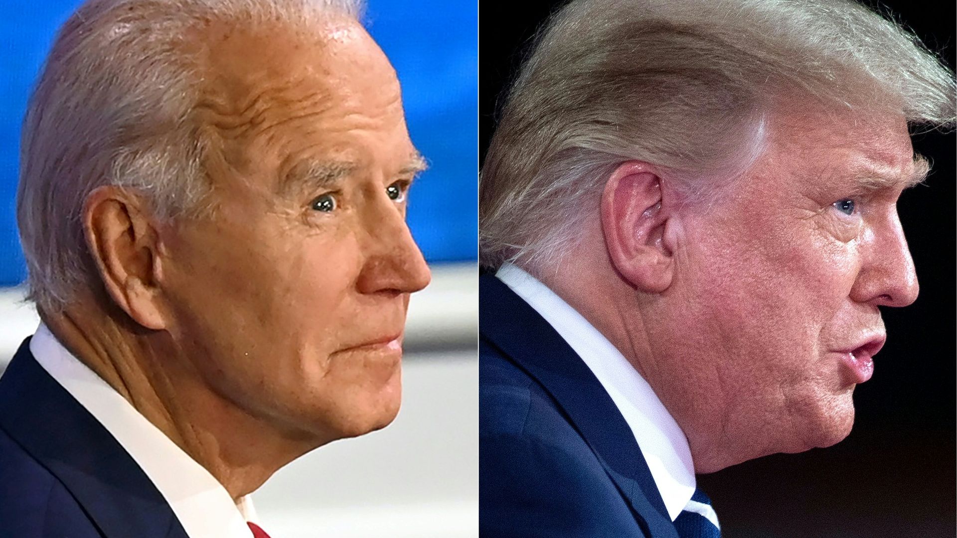 Biden and Trump.