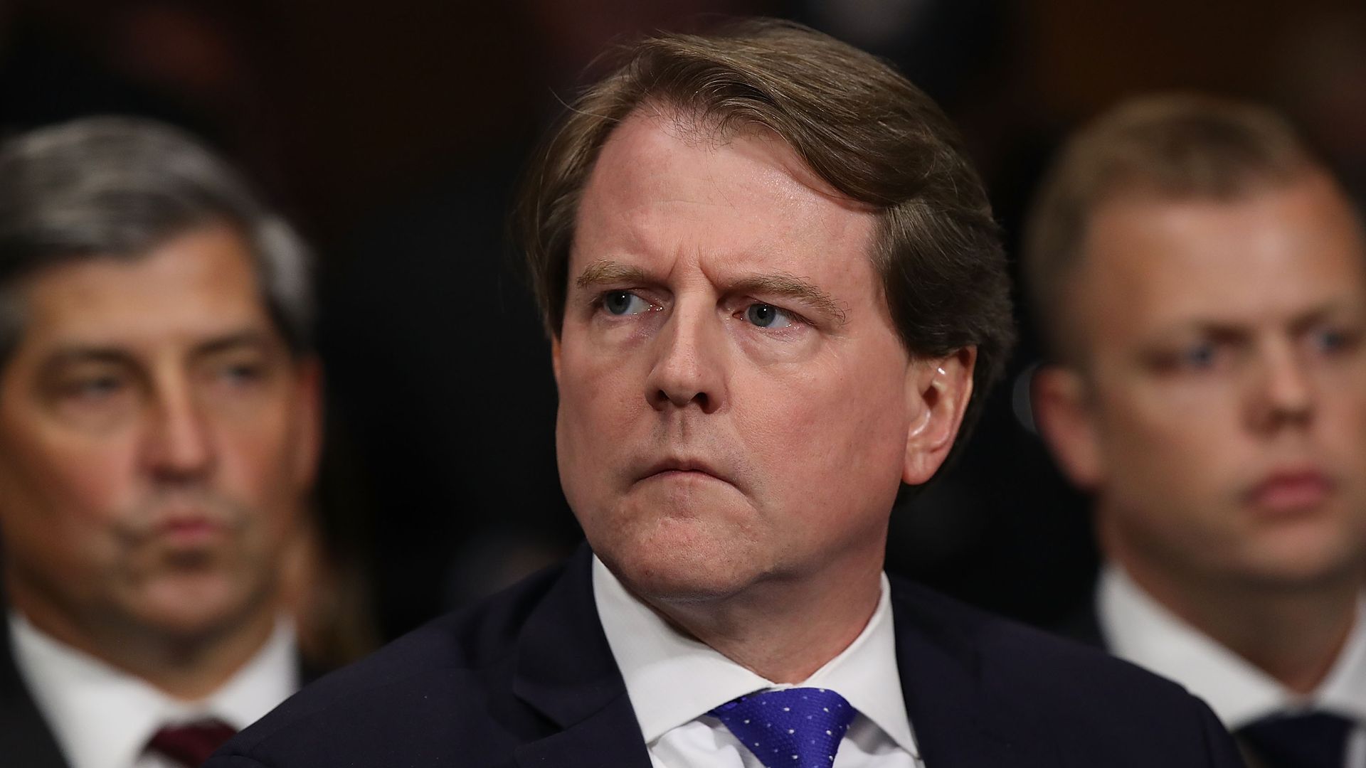 White House counsel Donald McGahn