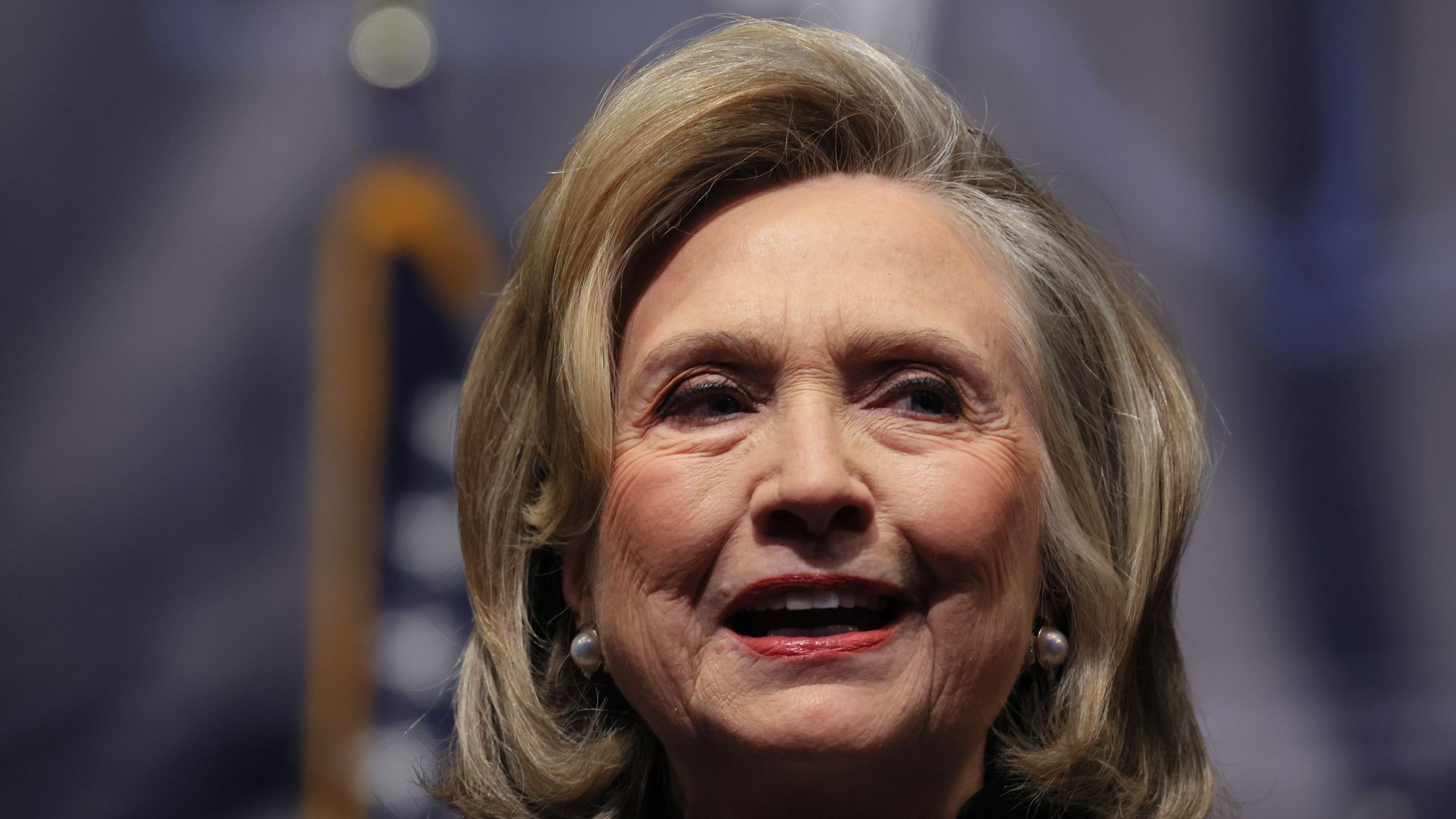 Hillary Clinton speaks during the 2022 New York State Democratic Convention 