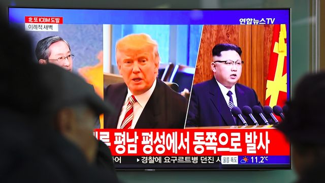 Trump open to talks with North Korea “under the right circumstances”