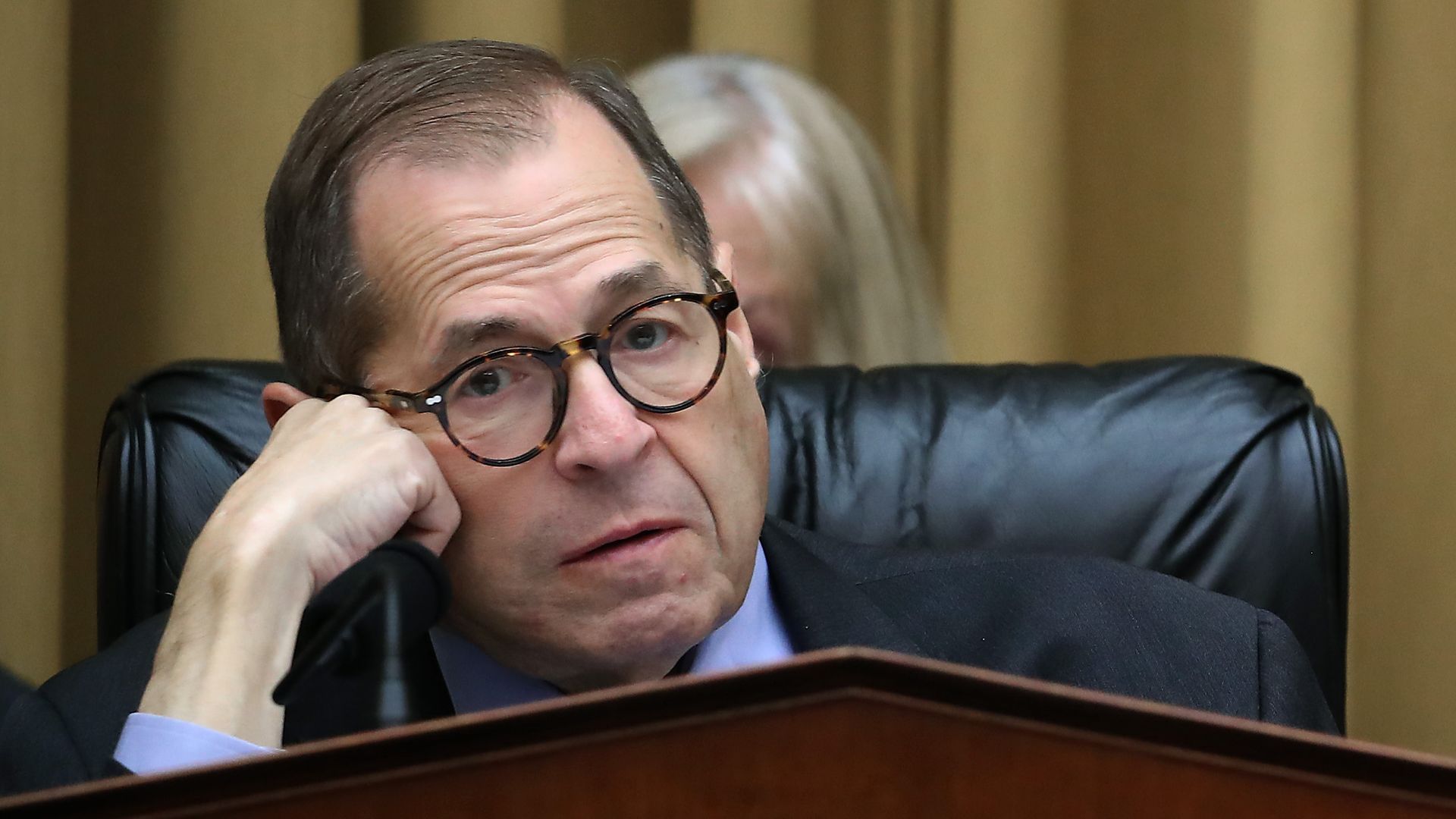 Chairman Jerry Nadler (D-NY) listens to comments during a House Judiciary Committee markup, on September 12, 2019 in Washington, DC.