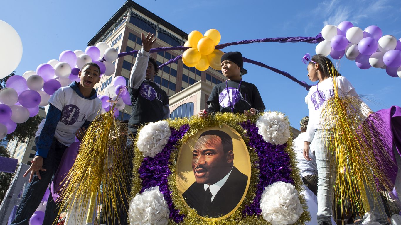 Houston hosts united MLK Day parade for first time in 30 years - Axios ...