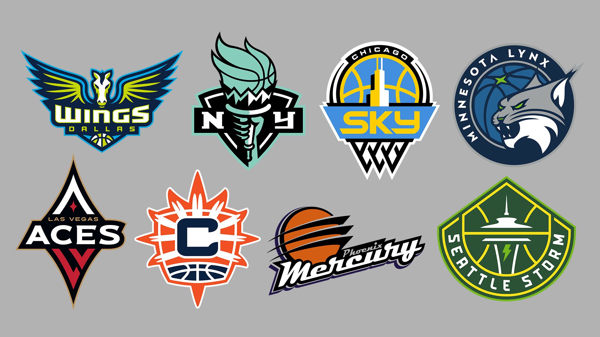 WNBA logos