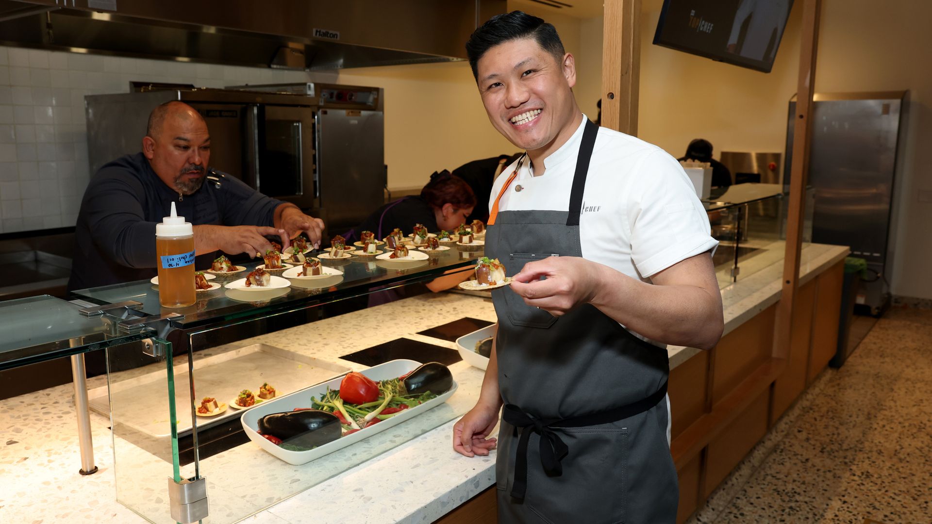 Behind Quincy chef Laurence Louie's rise on "Top Chef" - Axios Boston