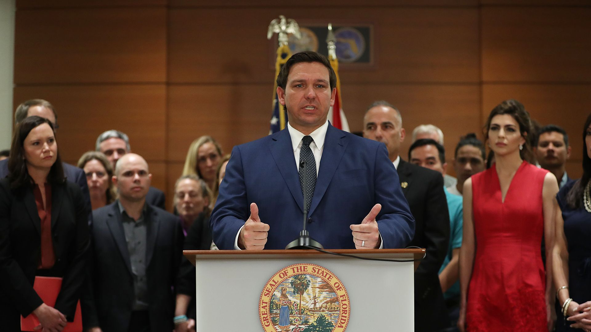 Florida Governor Ron DeSantis