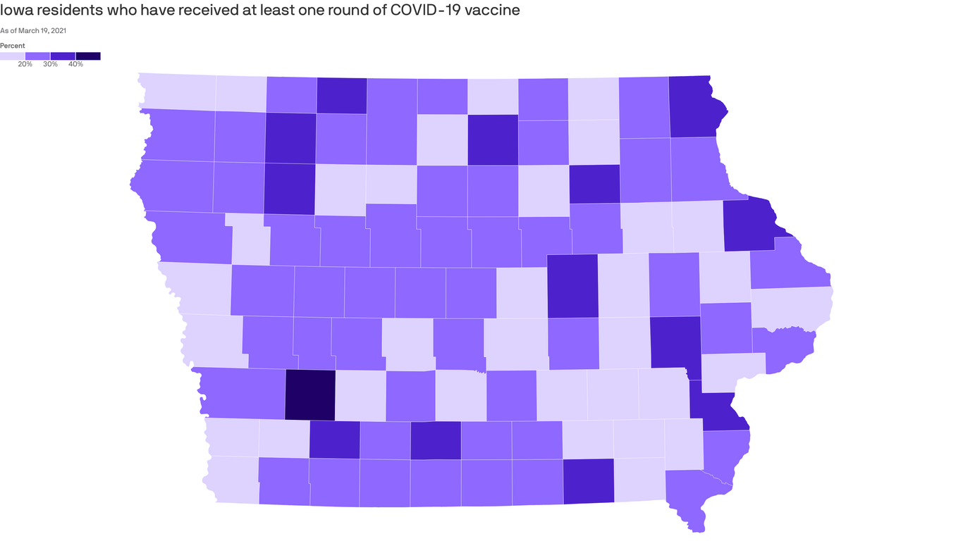 Des Moines residents flock to rural areas to snag COVID vaccines