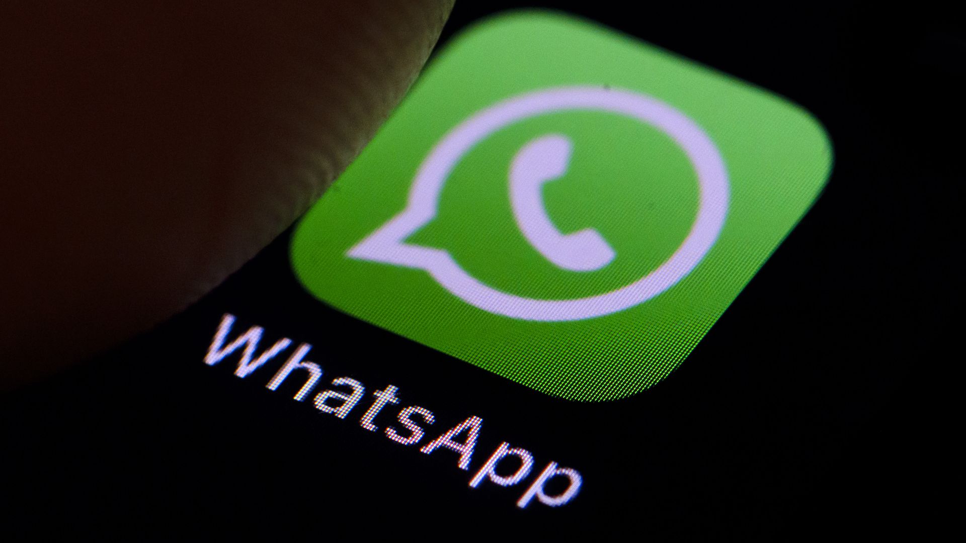 WhatsApp app on iphone