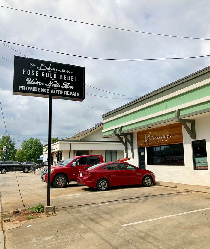 location of the bohemian wine bar in plaza midwood