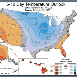 Cold snap tied to polar vortex set to threaten Thanksgiving travel