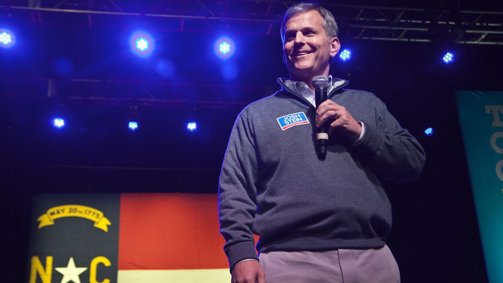 North Carolina Attorney General Josh Stein announces his 2024 run for