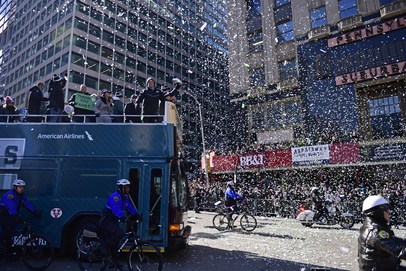 Millions celebrate Eagles victory at Super Bowl parade