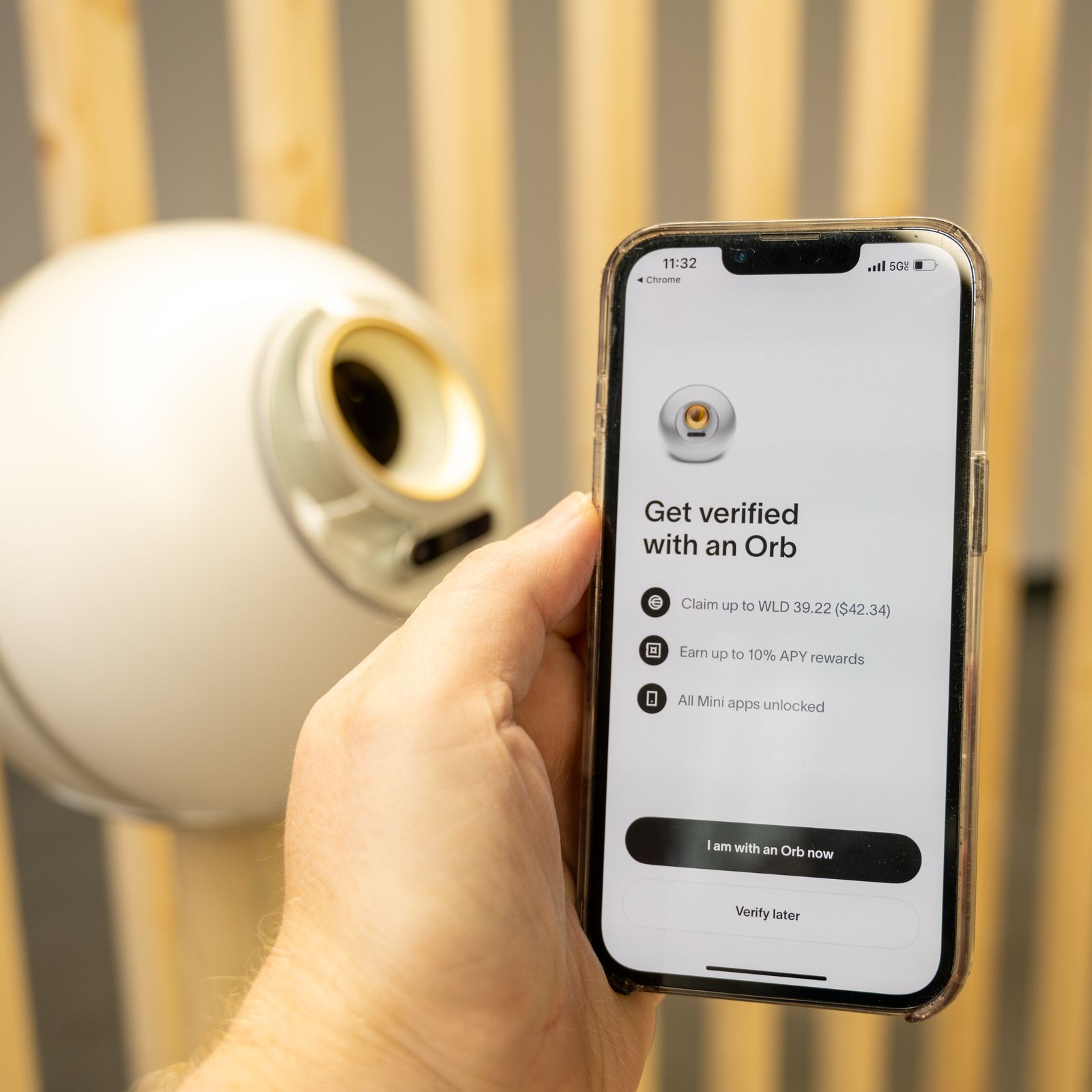 Interfaccia utente di Betify casino su dispositivo mobile