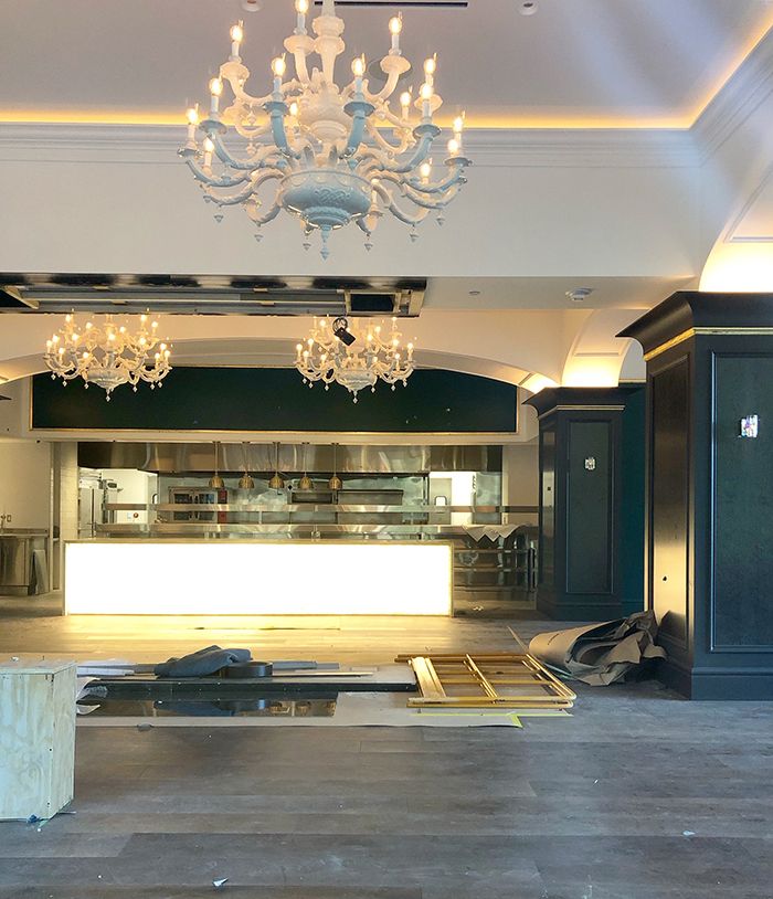 construction at grand bohemian uptown charlotte