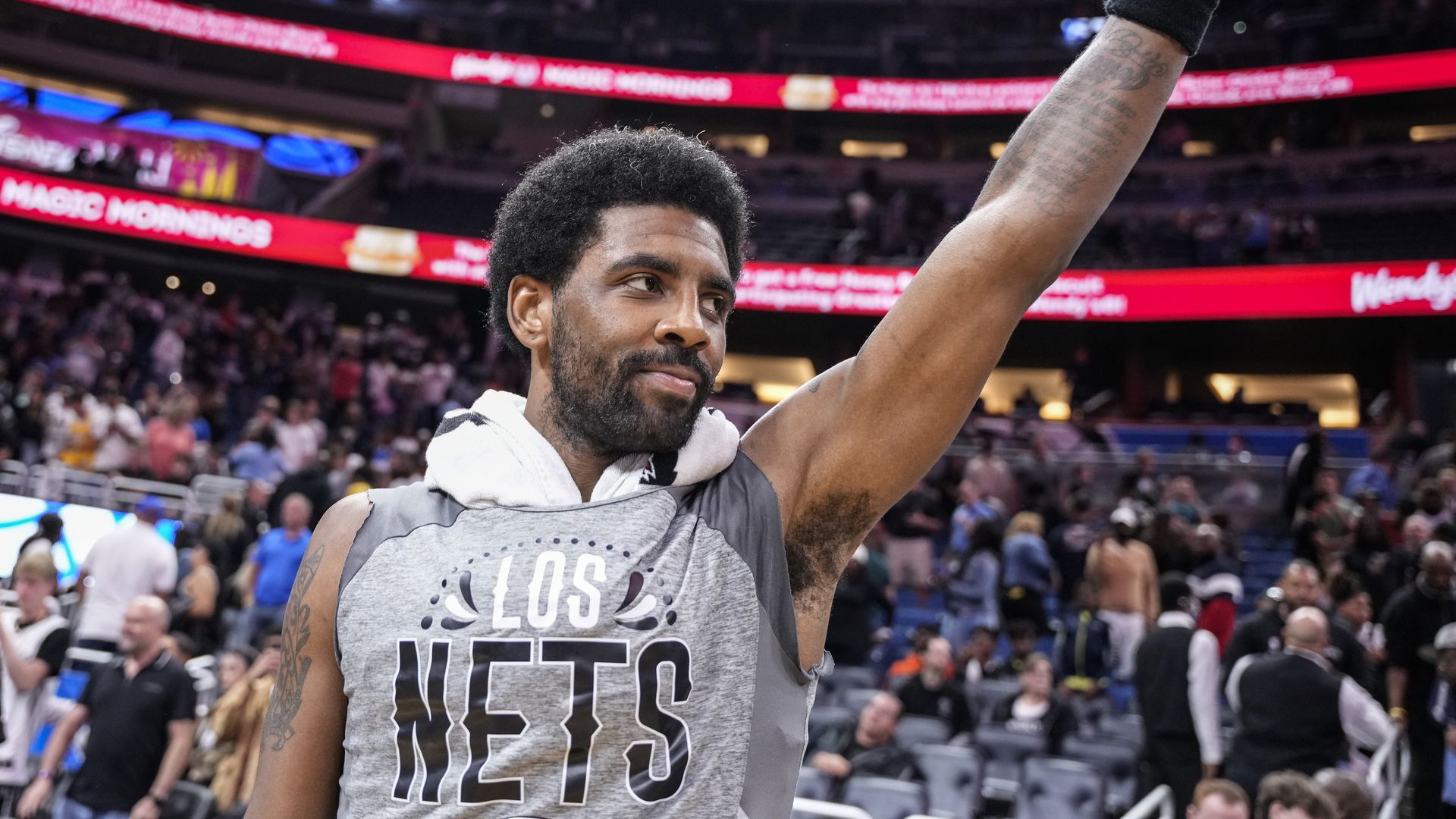 Kyrie Irving after his 60-point game.