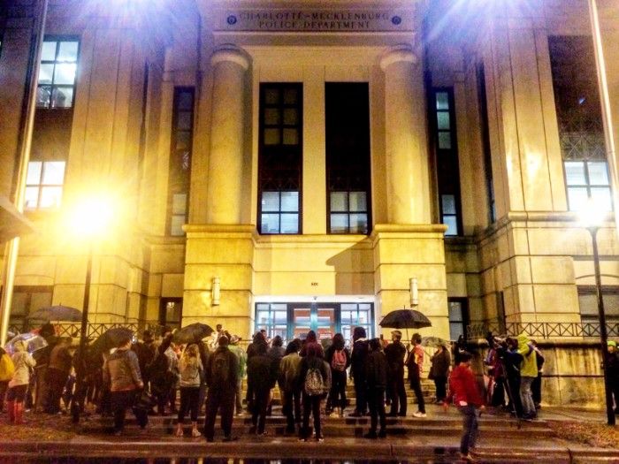 keith scott protest charlotte