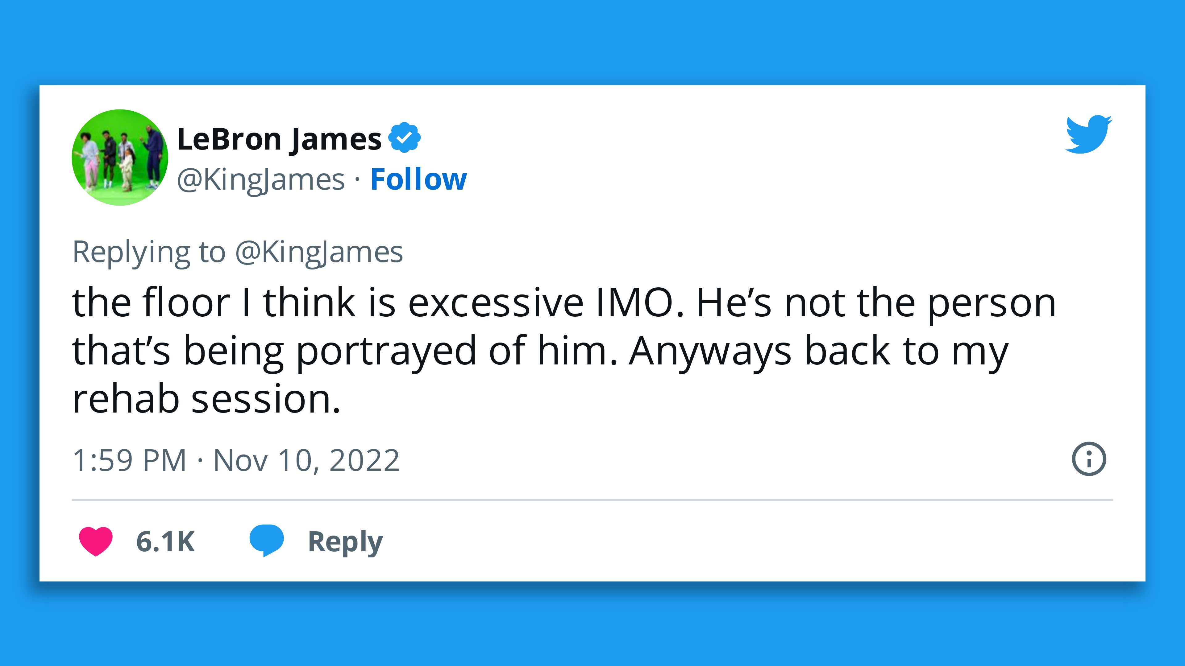 Lebron 2025 james tweets