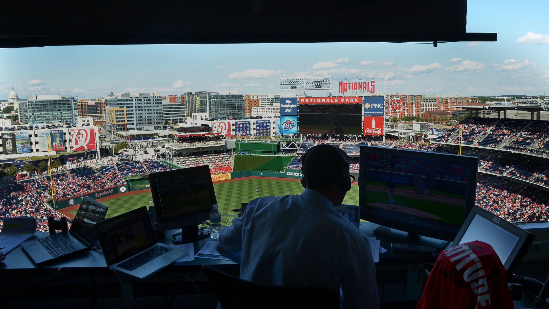 A view of Nationals Park