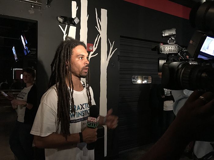 Braxton Winston election night 2017