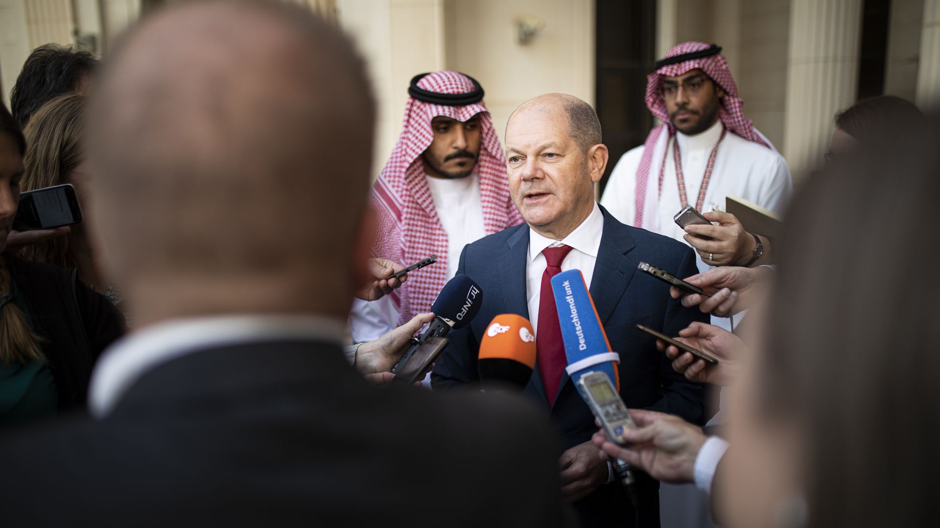 German Finance Minister Olaf Scholz