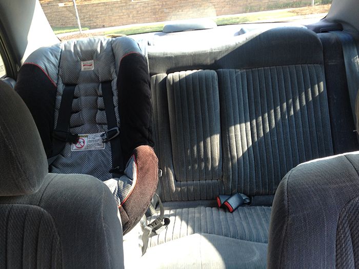honda accord back seat