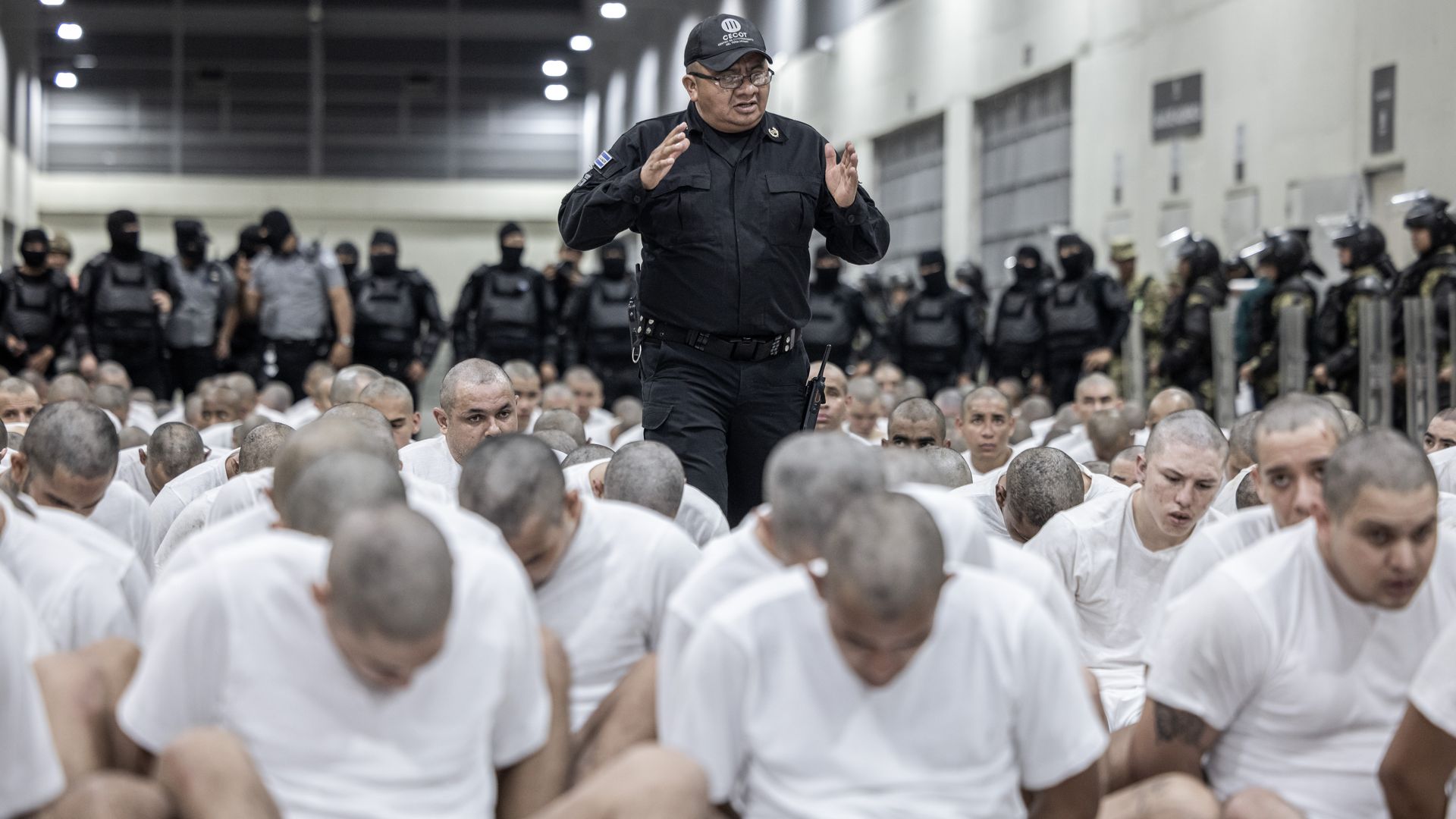 alleged Venezuelan gang members were sent to El Salvador