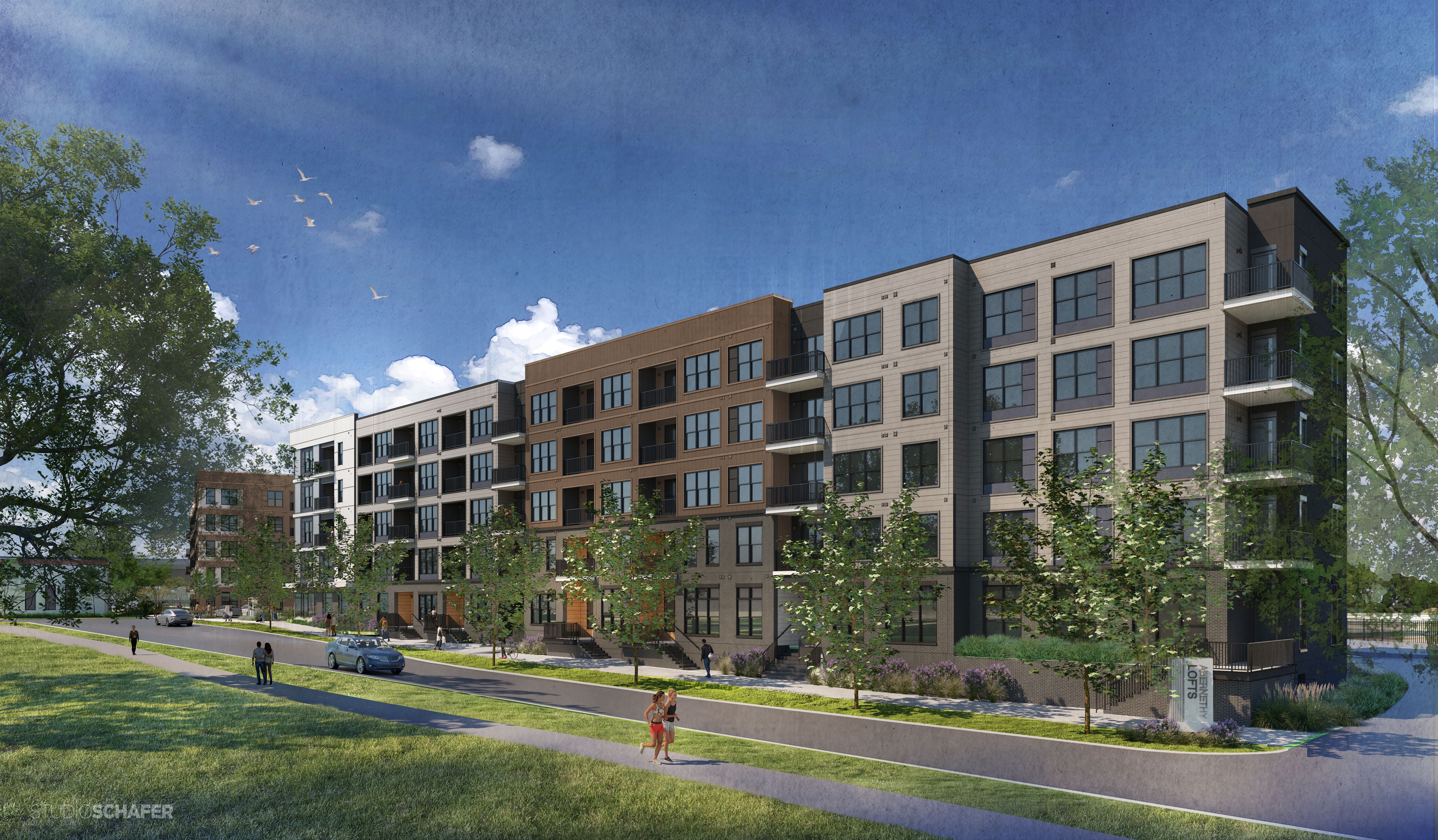 Abernethy Lofts rendering