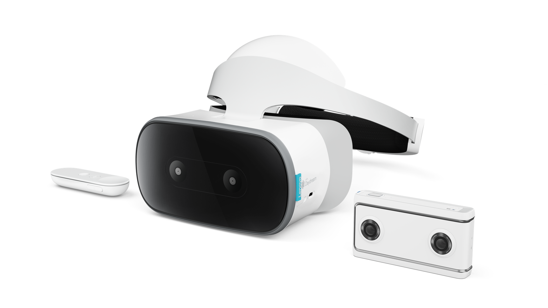 Lenovo's new standalone VR headset and camera, developed with Google