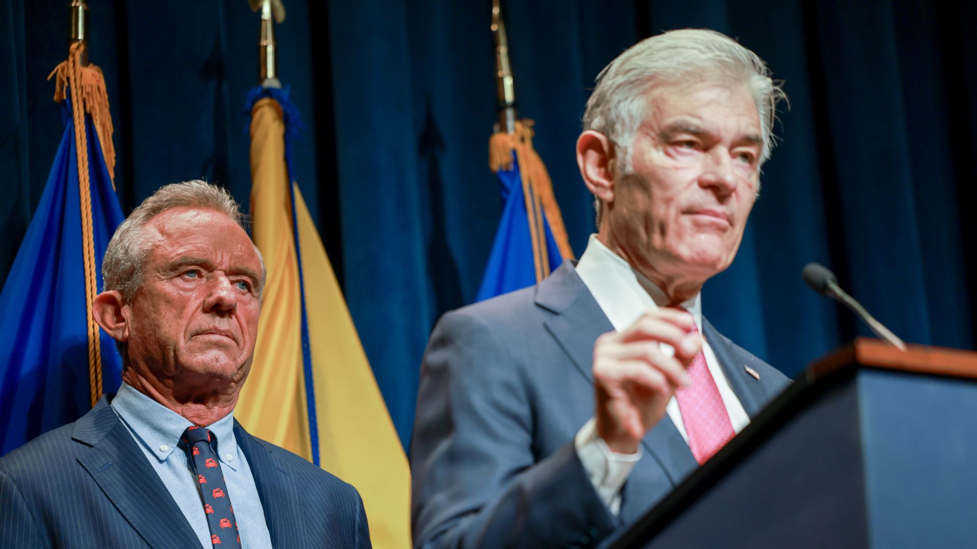 Health Secretary Kennedy and CMS Administrator Oz on Jly 21