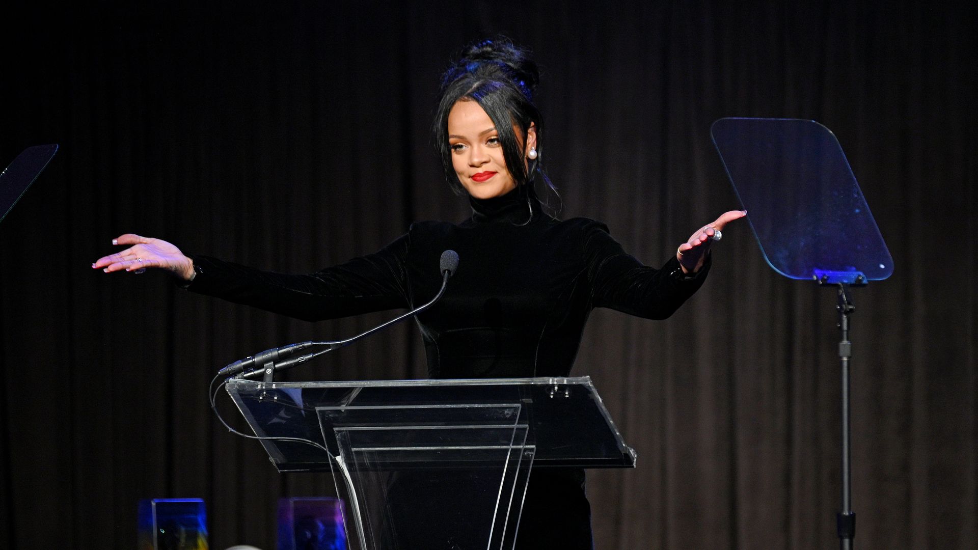 Rihanna at the Diamond Ball