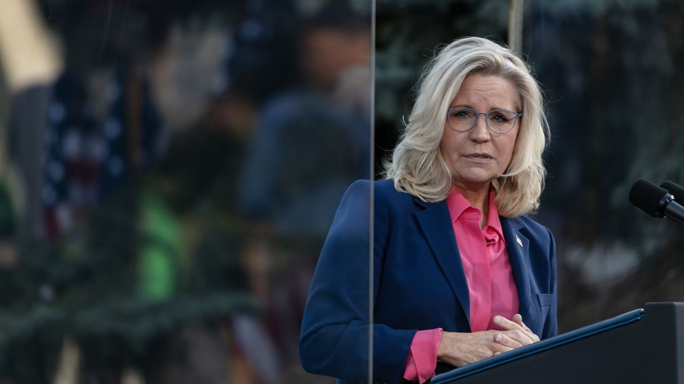 Liz Cheney does "not have faith" Mike Johnson will certify Harris win