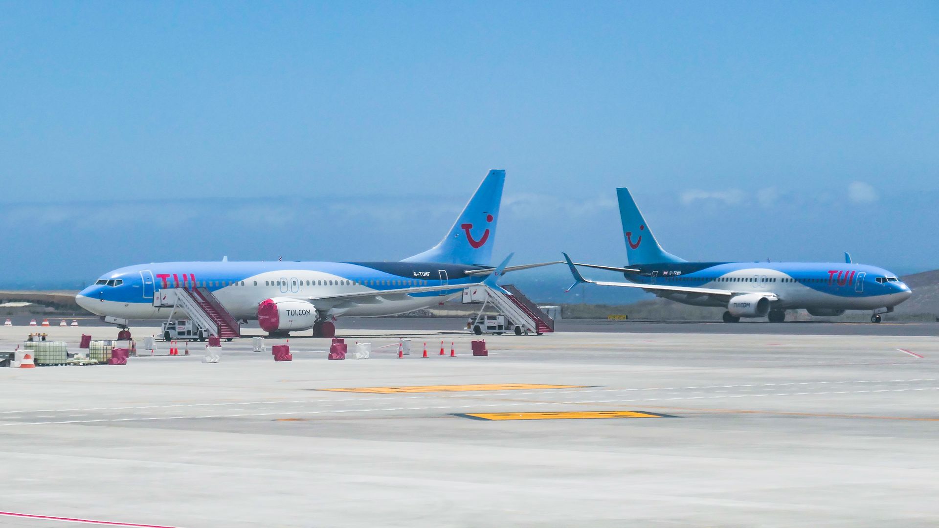 Grounded 737 Max planes