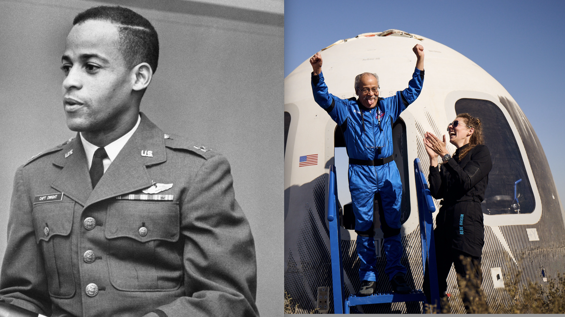 Edward J. Dwight, Jr., the first Black astronaut, finally makes it into space.
