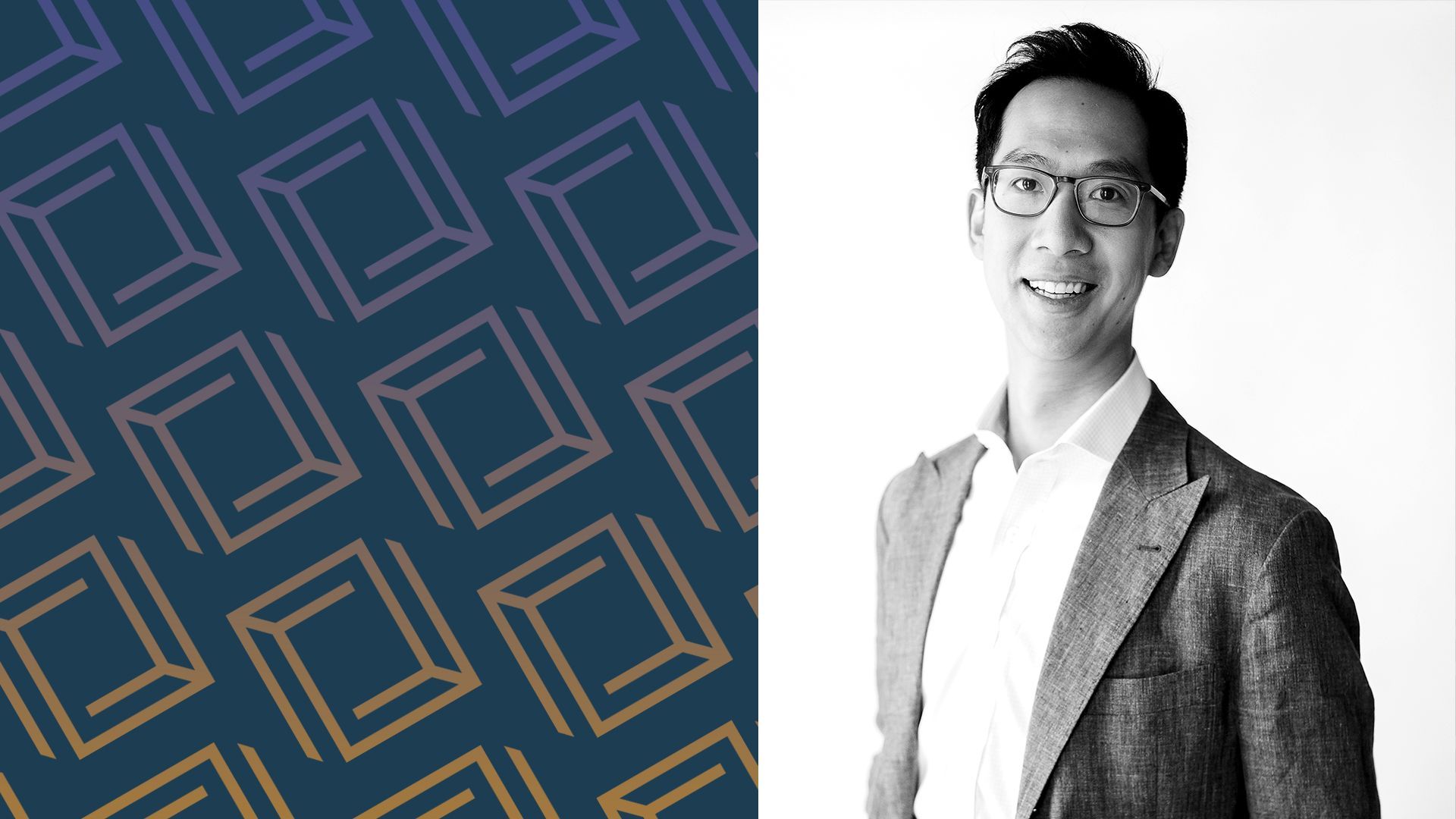Photo illustration of Christopher Yip with the Ret Ventures logo.