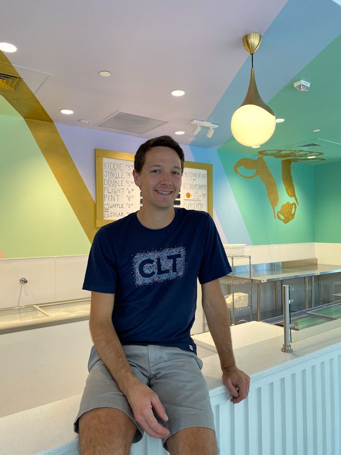 Golden Cow Creamery Uptown, Alex Hannah