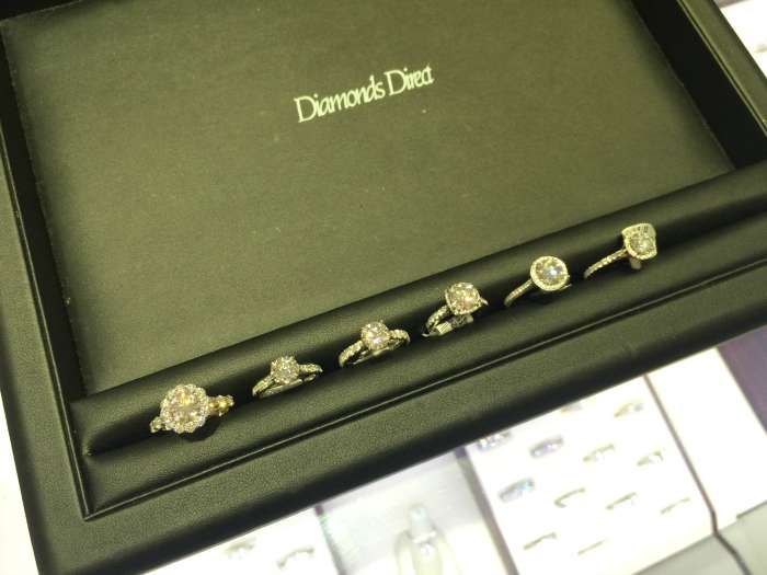 Diamonds Direct engagement rings