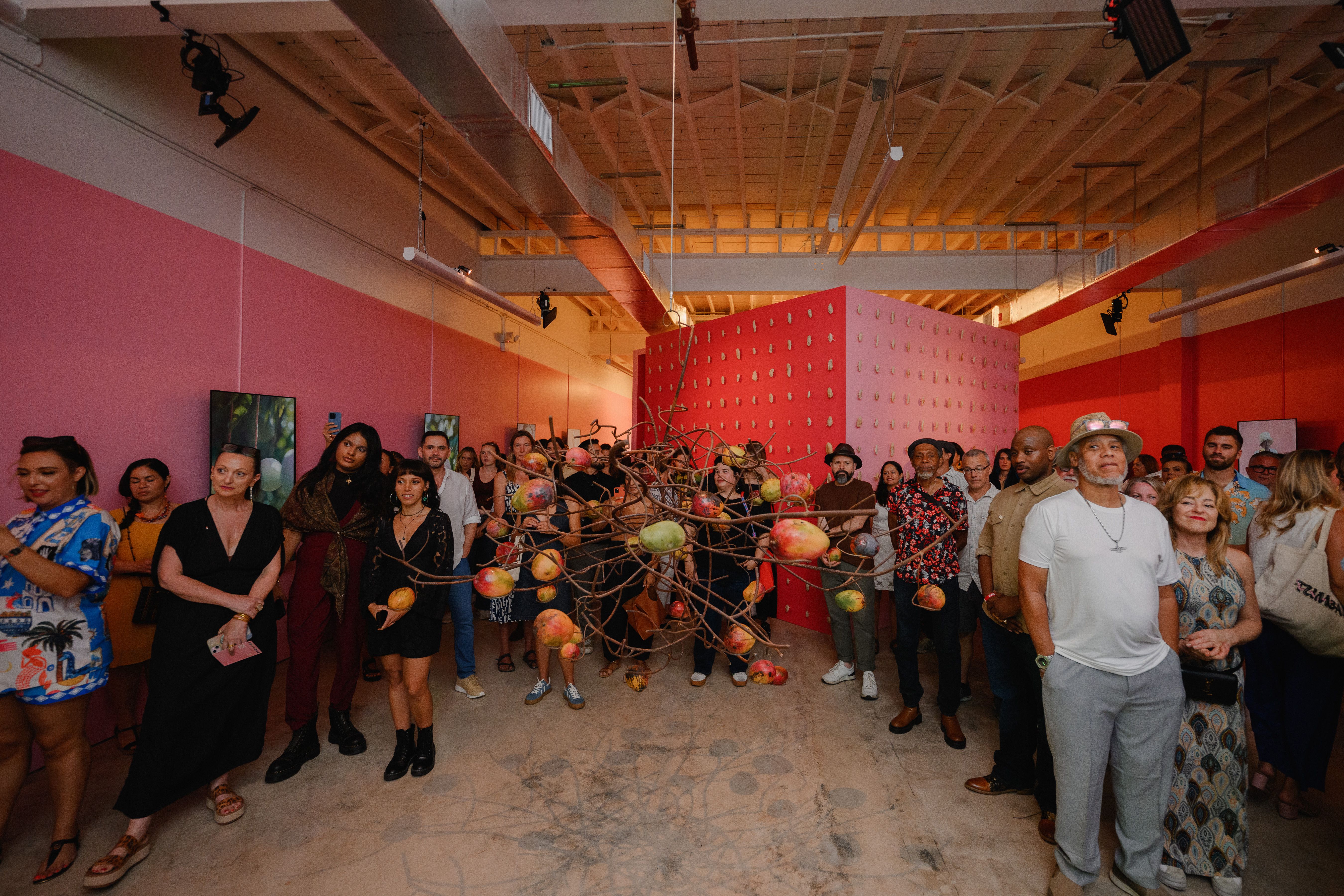 When Mangoes Last in My Backyard Bloom'd art exhibit