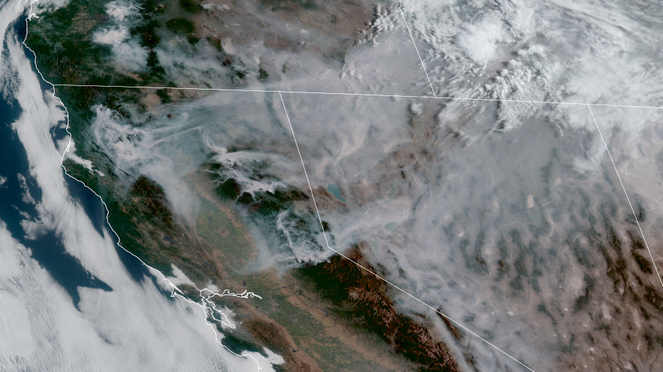 California fires emit hazardous smoke
