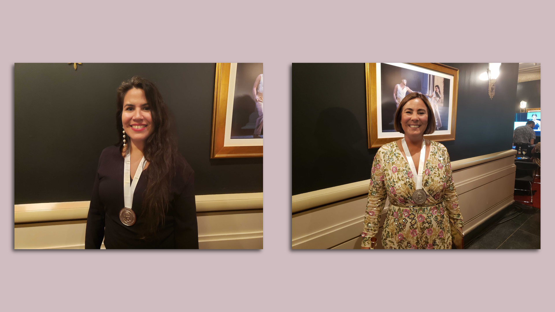 two photos side by side, on the left is Natalia Vallejo of Cocina Al Fondo and on the right, Marissa Gencarelli of Yoli Tortilleria in Kansas City