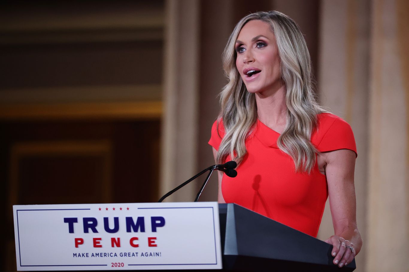 Lara Trump Campaigns With Far-right GOP House Nominee Laura Loomer - Axios