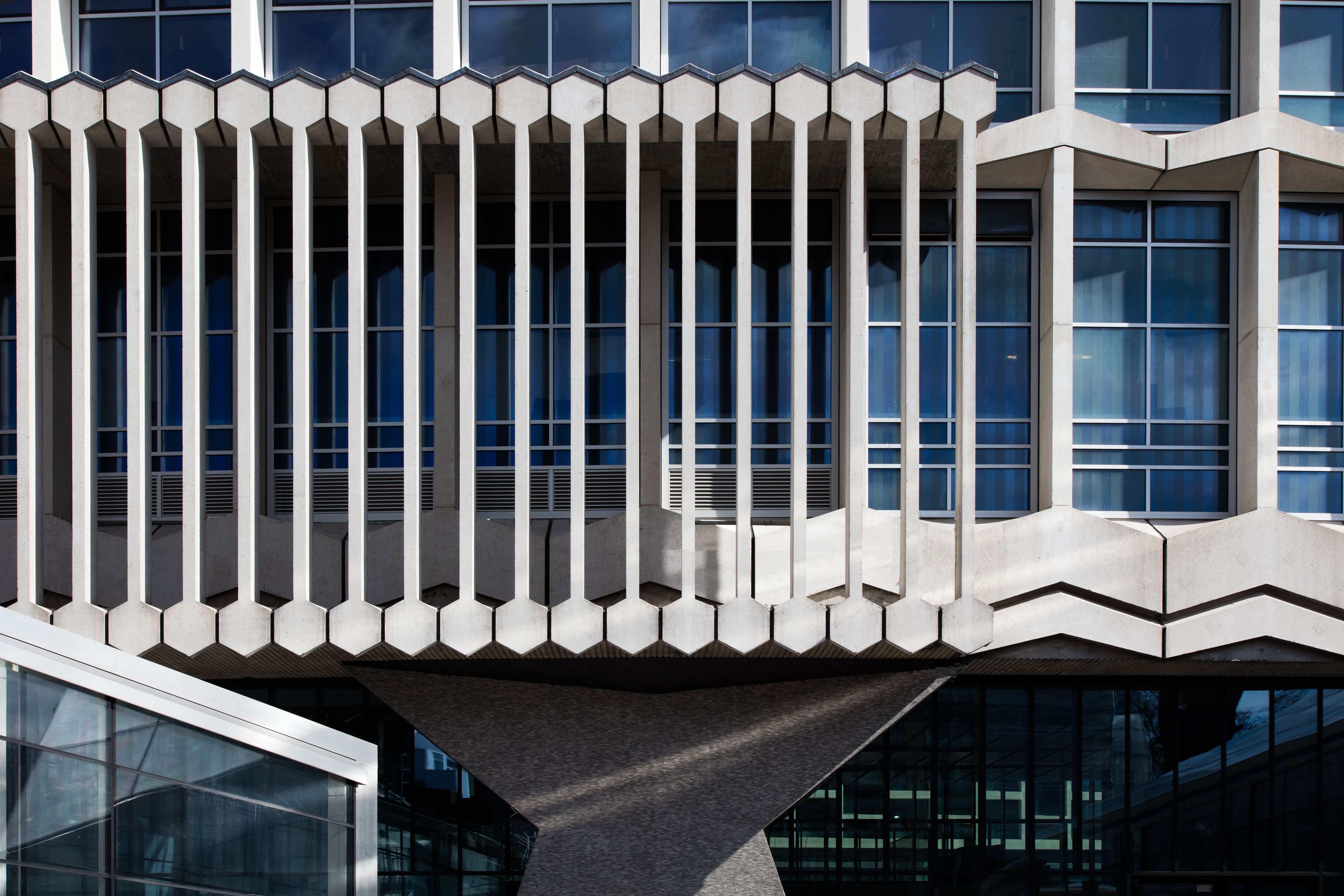 The facade of Centre Point, London