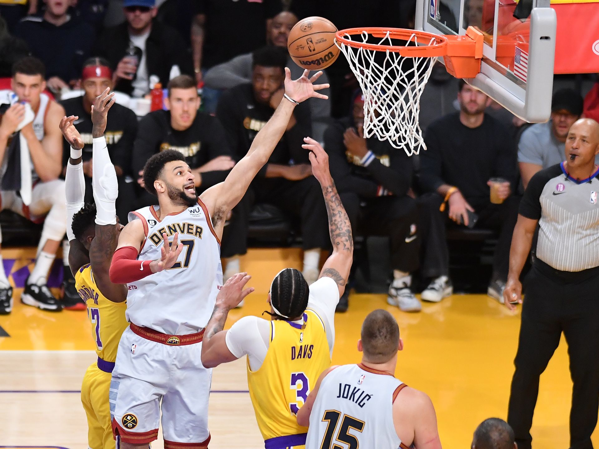 Nuggets sweep Lakers, advance to first NBA Finals in franchise history