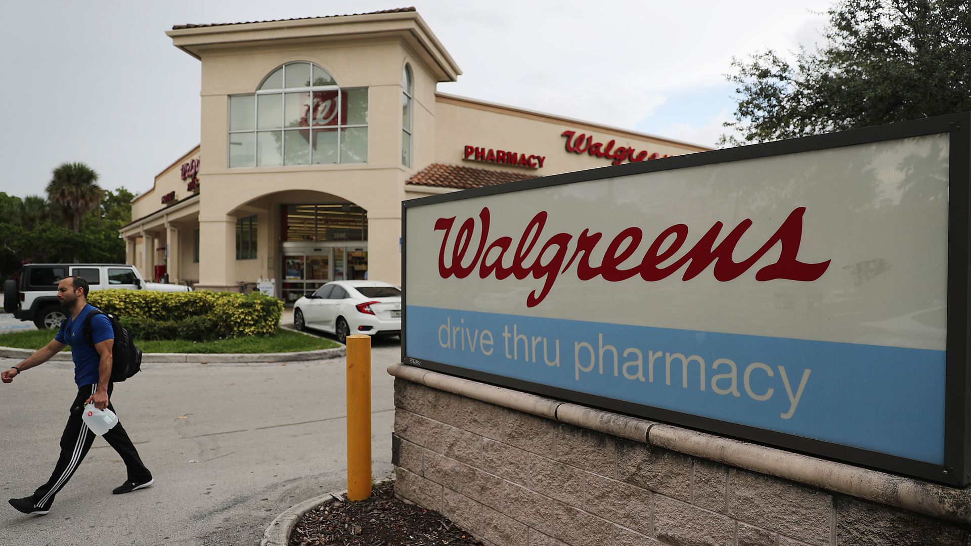 A Walgreens store.