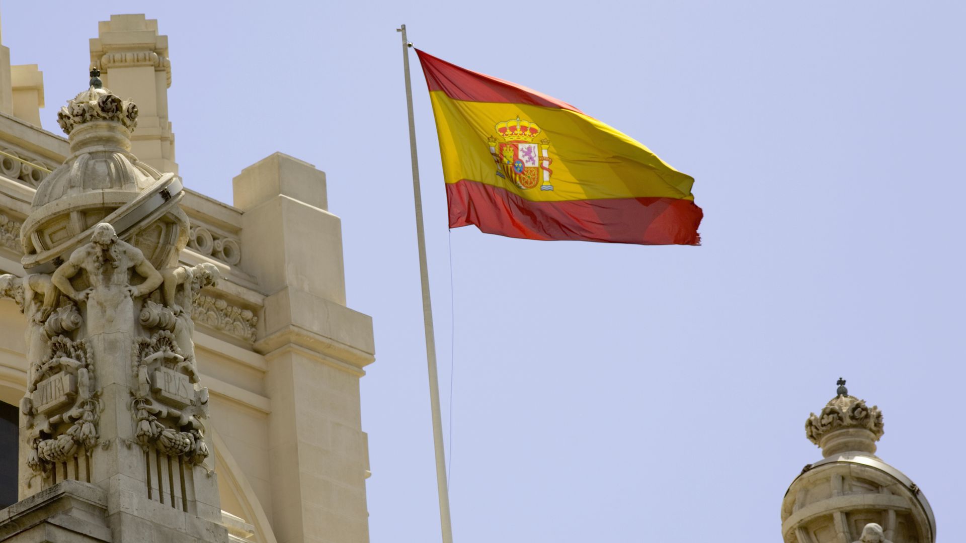 A spain flag.