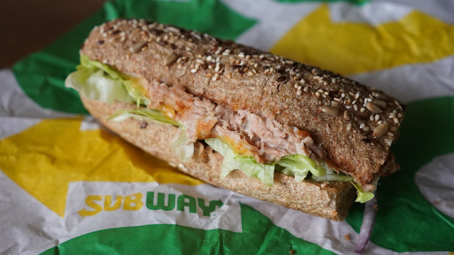 Subway tuna sandwich