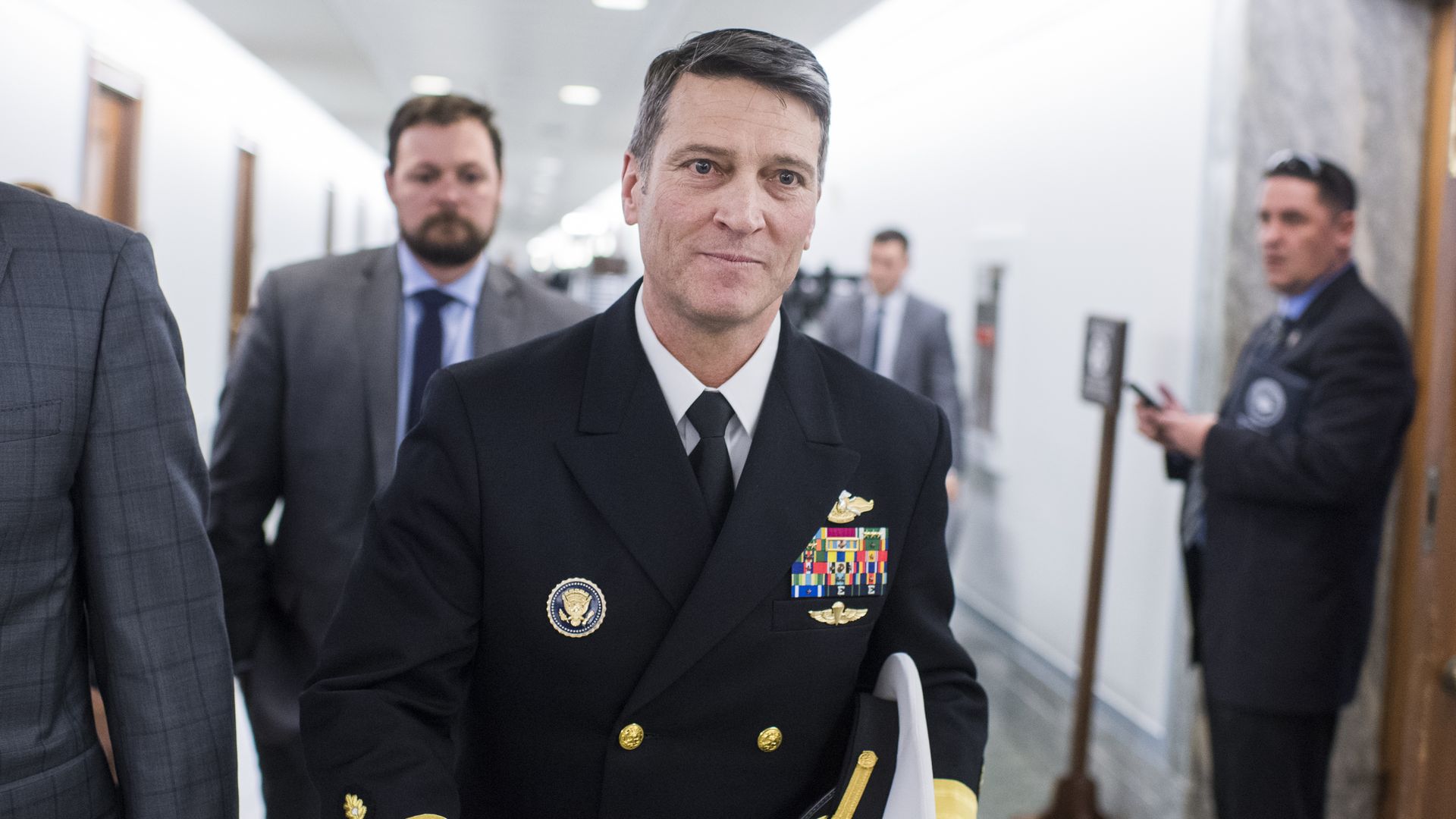 Ronny Jackson on Capitol Hill in 2018.